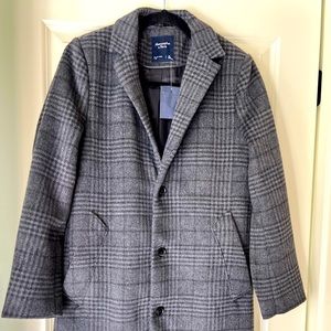 Abercrombie & Fitch Men’s Wool Coat